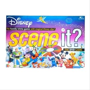 Disney "Scene It?" The DVD 2004 edition Family Board Game - COMPLETE GAME